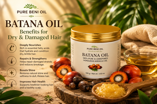 Batana oil benefits for dry and damaged hair – PURE BÉNI