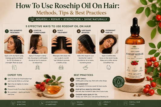 How To Use Rosehip Oil On Hair: Methods, Tips & Best Practices