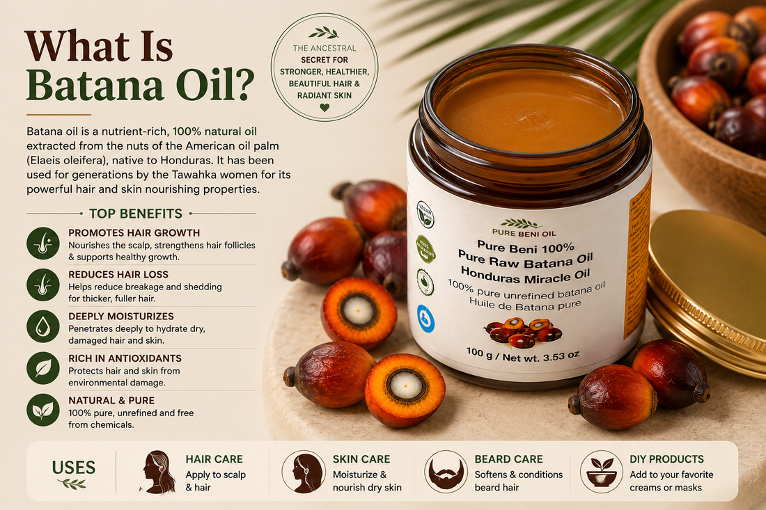 100% Pure & Organic Batana Oil: How to Identify the Real Thing