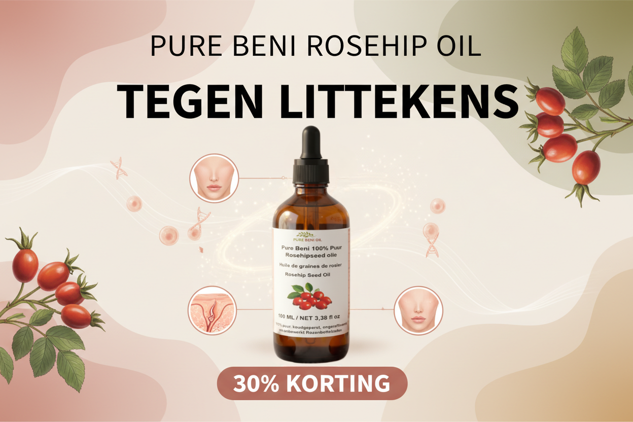 "Rose HP Oil tegen littekens collectie - huidherstel"