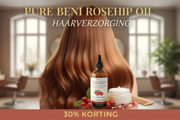 "Rose HP Oil haarverzorging collectie - gezond glanzend haar"