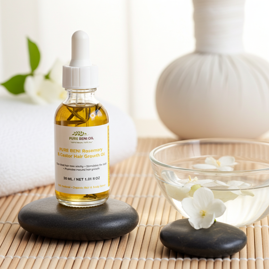PURE BÉNI Rosemary & Castor Hair Growth Oil — 30ML